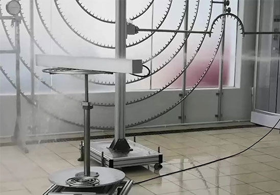 戶外燈具IP65防水測試 戶外燈具IP65防水測試